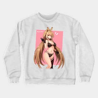 Nanashi Mumei In UnderWear, Hololive Crewneck Sweatshirt